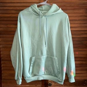 Shein Oversized Sage Green Pullover Hoodie Size S